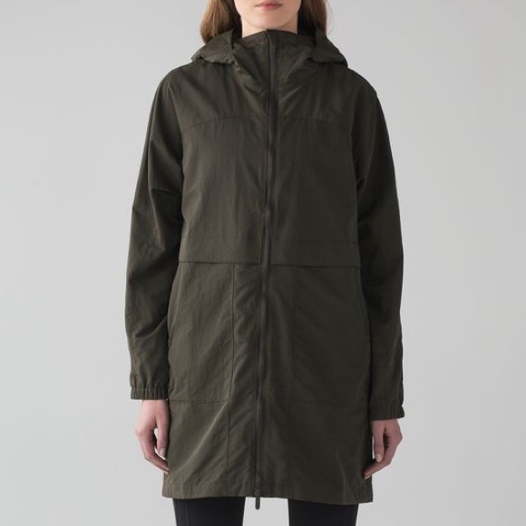 Lululemon Easy As Jacket Dark Olive - Picture 2 of 9